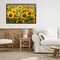 Stupell Industries Central Sunflower in Meadow Framed Giclee, design by Andy Crawford